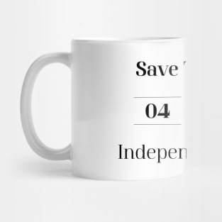 4 of july independence day Mug